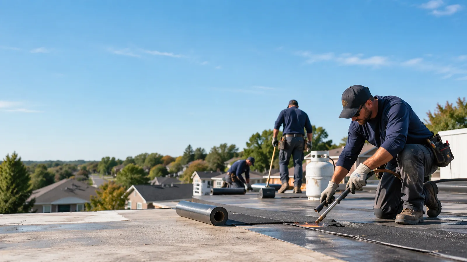 Flat Roof Leak Repair providers in Roanoke, LA